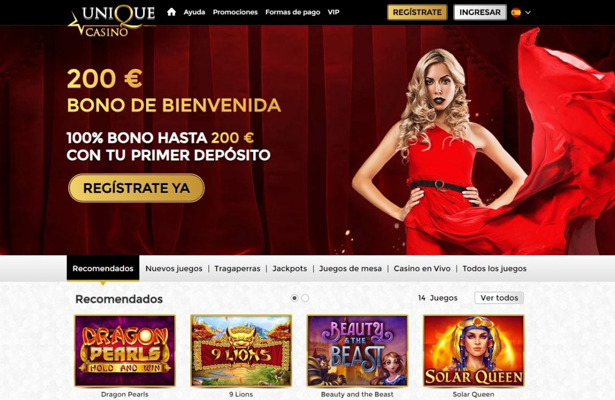 Descubre Unique Casino y sus ofertas especiales