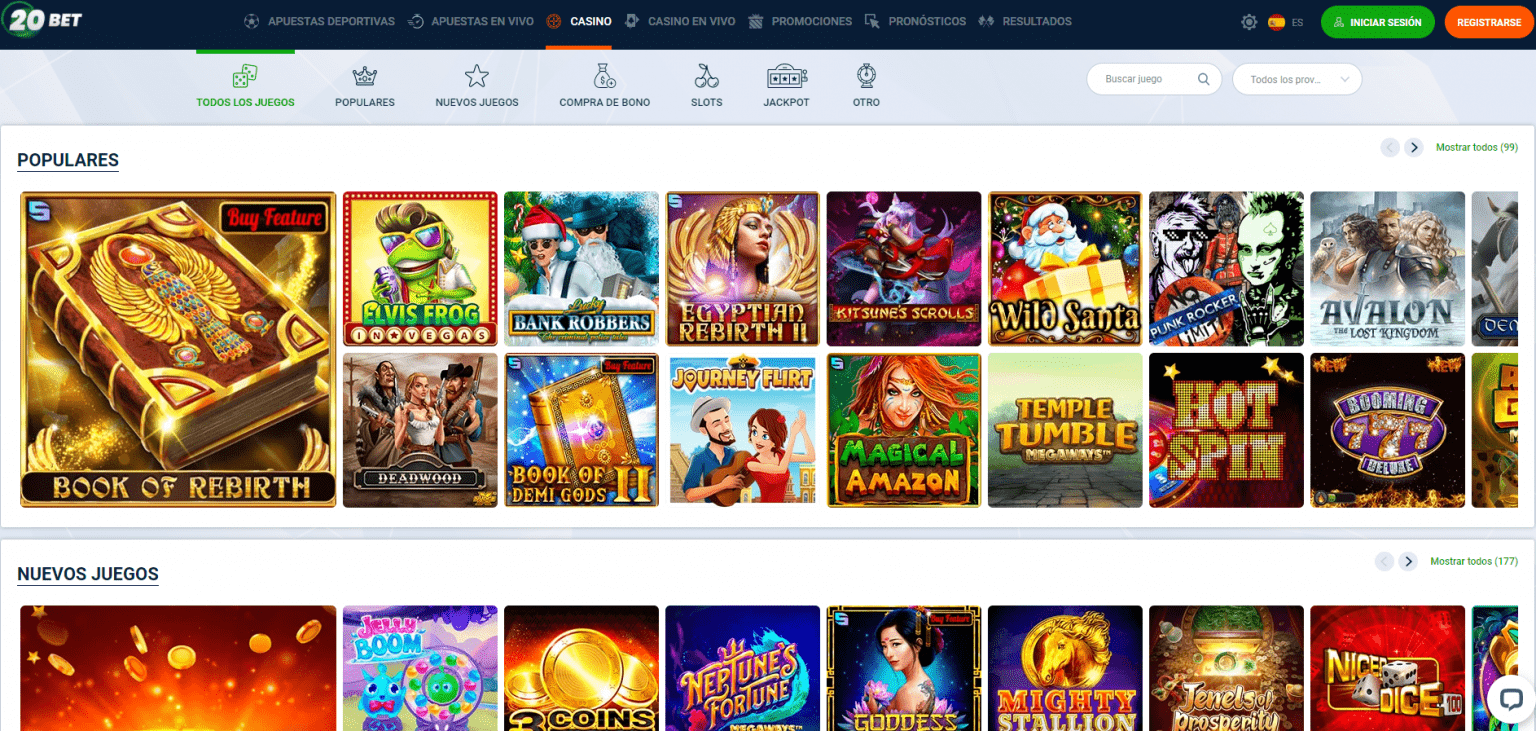 20bet online casino