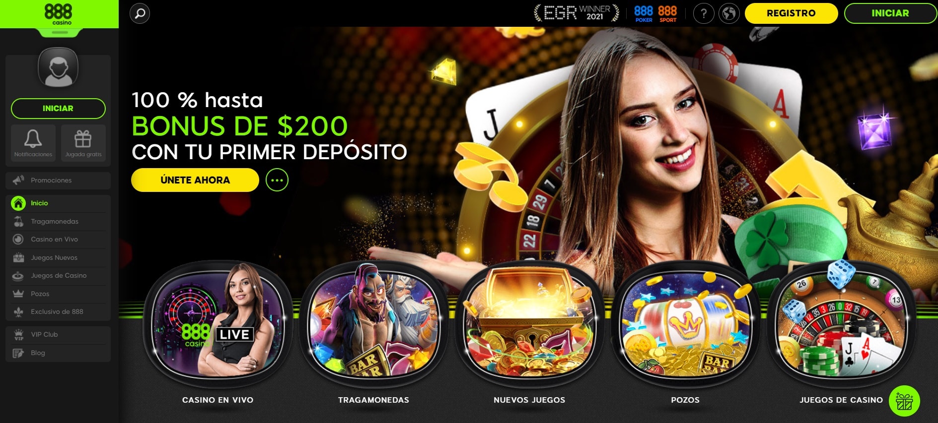 casinos online chile 888 