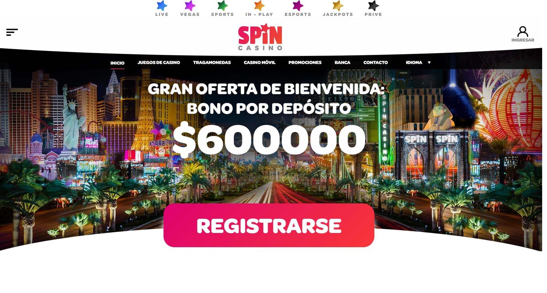 casinos online chile Spin Casino
